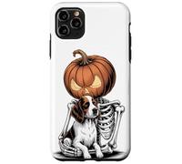 Halloween Skeleton English Springer Spaniel Custodia per iPhone 11 Pro Max