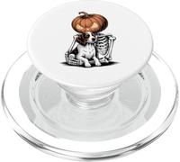 Halloween Skeleton English Springer Spaniel PopSockets PopGrip per MagSafe