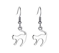 Halloween Skull Bat Orecchini in Lega Goccia Pendente Lungo Moda Punk Gioielli Per Le Donne Ragazze Accessori Delle Signore Cranio Orecchini Pendenti Per, Misura unica, come descritto, come descritto