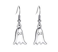 Halloween Skull Bat Orecchini in Lega Goccia Pendente Lungo Moda Punk Gioielli Per Le Donne Ragazze Accessori Delle Signore Cranio Orecchini Pendenti Per, Misura unica, come descritto, come descritto