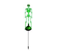 Halloween Skull Garden Light - Solar Powered Waterproof LED Stake Lamp