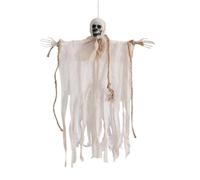 Halloween Skull Ghost Decor, Floating Spooky Ornament, Haunted House Prop