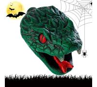 Halloween Snake Prank Whistle, Spoof Resin Scary Sound Toy, 4.61x3.11x3.07 Inches Haunted House Escape Room Trick Props, Fun Halloween Decor for Indoor Outdoor Party Theme Event Games Use