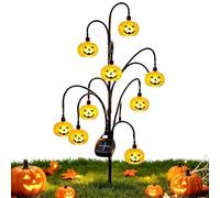 Halloween Solar Stake Light Waterproof - Tree Stump Pathway Lamp Jig (A)