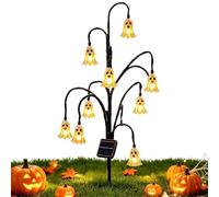 Halloween Solar Stake Light Waterproof - Tree Stump Pathway Lamp Jig (C)