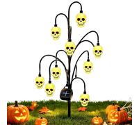 Halloween Solar Stake Light Waterproof - Tree Stump Pathway Lamp Jig (E)