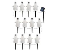 Halloween Solar Way Lighting Outside | 6-12 Ore Di Lampade Impermeabili Di Fantasmi Impermeabili | Luce Solare A LED Per Giardino, Cortile, Ingresso, Deco Della Festa Di Halloween Con Pile E Design