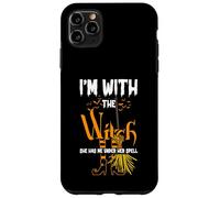 Halloween Sono con la strega Lei mi ha incantato Custodia per iPhone 11 Pro Max