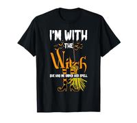 Halloween Sono con la Strega Lei Mi ha incantato Maglietta