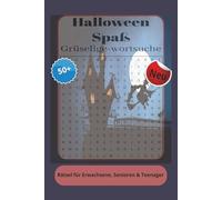 Halloween-Spaß-Gruselige Wortsuche Rätsel: Wortsuche-rätsel einfach zu lesen über Halloween, grüsel 6x9 inches, 110 seiten, 50+ worträtsel Geschenk für Urlaub, Ferien und Entspannung