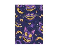 Halloween Spaventoso Cheshire Cat bandiere all'aperto decorativo all'aperto Buon Natale banner per Yard decorazione 28x40 doppia faccia