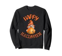 Halloween Spider GNOME Acquerello Zucca Grafica Felpa