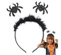 Halloween Spider Headband | Elastic Spider & Ghost Head Bandle For Girls Women | Divertente Accessorio Per Costumi Di Halloween | Ideale Per Grandi Comodi Vestiti Per Feste, Cosplay, Trucco O Tratto E