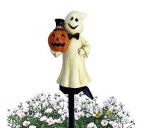 Halloween Spirits-Solar Garden Lights, Bright Outdoor Decoration | Lampade fantasma realistiche per scene festive, design LED a risparmio energetico con un fascino spaventoso per la casa, il ja