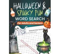 Halloween & Spooky Fun Word Search Puzzle Book: 70 Easy-to-Read Puzzles Celebrating Halloween, Spooky Traditions, and Seasonal Fun | Fun and Relaxing ... for Haunted Evenings and Cozy October Nights