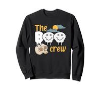 Halloween Spooky Ghost Skeleton Squad Spaventoso The Boo Crew Felpa