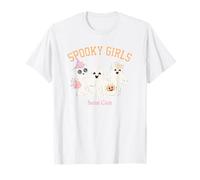 Halloween Spooky Girls Club Maglietta
