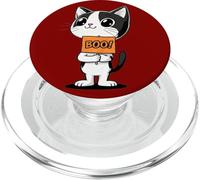 Halloween Spooky Holiday Cute Kitten Funny Cat Halloween PopSockets PopGrip per MagSafe