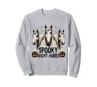 Halloween Spooky Night-Mares Cavallo Divertente Simpatico Fantasma Cavallo Felpa