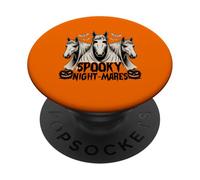 Halloween Spooky Night-Mares Cavallo Divertente Simpatico Fantasma Cavallo PopSockets PopGrip Adesivo