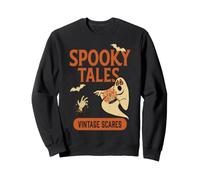 Halloween Spooky Tales Fantasma Vintage Spaventure Felpa