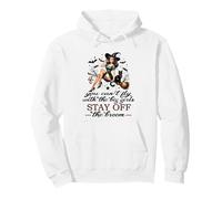 Halloween Strega Divertente Mosca con Le Grandi Ragazze Pin Up Satira Felpa con Cappuccio