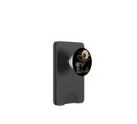 Halloween strega gatto cowboy deserto luna scopa PopSockets PopWallet per MagSafe
