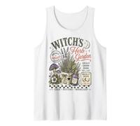 Halloween Strega Herb Garden Cottagecore Donne Halloween Canotta