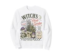 Halloween Strega Herb Garden Cottagecore Donne Halloween Felpa