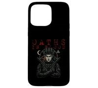 Halloween strega Ops giuramenti in sangue strega militare Custodia per iPhone 15 Pro Max