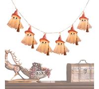 Halloween String Lights 182.9 cm - Ghost String Light Garland Halloween | Decorazioni per Halloween per la casa Living Room Window Wall Door | Mantel Fireplace Staircase Entryway Party Halloween