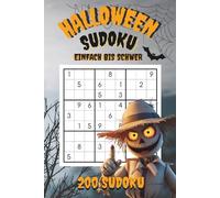 Halloween Sudoku Rätselbuch: Von einfach bis schwer