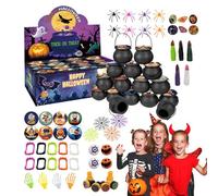 Halloween Süßigkeiten Spielzeug | Halloween Sinnespielzeug,Mehrfach Verwendbares Interaktives Spiel Für Reiseunterhaltung Schulkarneval Geschenktüten Klassenprämien