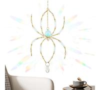 Halloween Sunlight Catcher - For Window Horror Prism Holiday Decor | Halloween Sunlight Catcher Ornament | Prism Creepy Holiday Decor | Halloween Spider Window Ornament | For Porch Garden Living