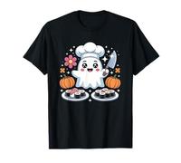 Halloween Sushi Kawaii Spooky Rolls Ghosts Bats Pumpkins Maglietta