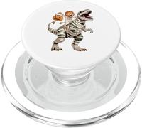 Halloween T-Rex Dinosauro Leone Mummia Tyrannosaurus Rex PopSockets PopGrip per MagSafe