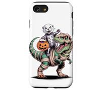 Halloween T-Rex Dinosauro Lontra Marina Mummia Tyrannosaurus Custodia per iPhone SE (2020) / 7/8
