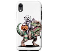 Halloween T-Rex Dinosauro Lontra Marina Mummia Tyrannosaurus Custodia per iPhone XR