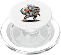 Halloween T-Rex Dinosauro Lontra Marina Mummia Tyrannosaurus PopSockets PopGrip per MagSafe