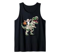 Halloween T-Rex Dinosauro Scimmia Mummia Tyrannosaurus Rex Canotta