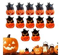 Halloween Tea Light, Flickering Led Candles, 2.76x2.95in Compact Battery Operated Lamps, Warm Ambient Lighting, Authentic Flameless Design for Indoor, Outdoor, Home, Party Use