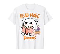 Halloween Teacher Read More Book Kawaii Ghost Halloween Maglietta