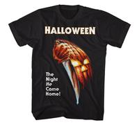 Halloween This Is Halloween T-Shirt Uomo Manica Corta Cotone Nero Scollo Rotondo