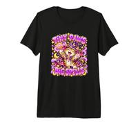 Halloween Tiny Paws Big Spells Cute Wizard Cat Magic Spell Maglietta Premium