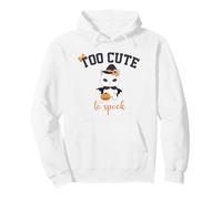 Halloween Too Cute Kitty Felpa con Cappuccio