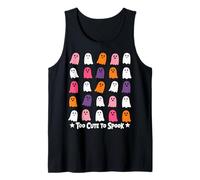 Halloween Too Cute To Spook Fun Ghosts Canotta