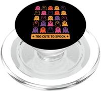 Halloween Too Cute To Spook Fun Ghosts PopSockets PopGrip per MagSafe