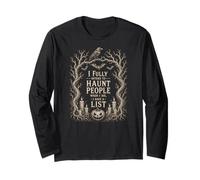 Halloween tormenta Le Persone Quando muoio Teschio Maglia a Manica