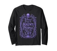 Halloween tormenta Le Persone Quando muoio Teschio Maglia a Manica