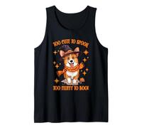 Halloween Tow-to-to Spook Troppo Fluffy-to Boo Corgi Lovers Canotta